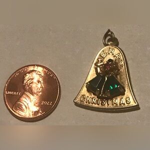 14K GOLD VINTAGE 1972 CHRISTMAS PENDANT ⭐️PLEASE READ ENTIRE LISTING & PHOTOS!⭐️